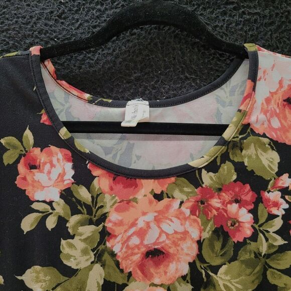 Maxine Nichols Womens Top Multi-Color Size Large Polyester Blend Pullover Stretc - Picture 8 of 12